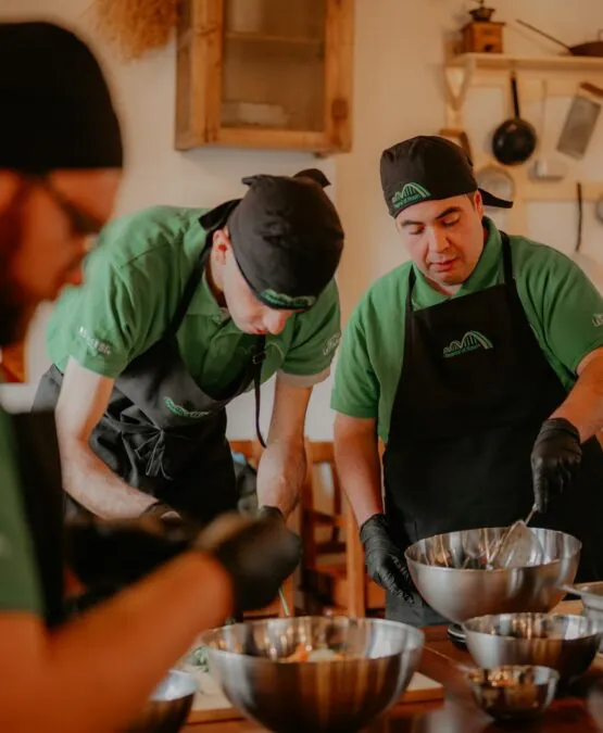 I ragazzi degli ImpolpettAbili in cucina